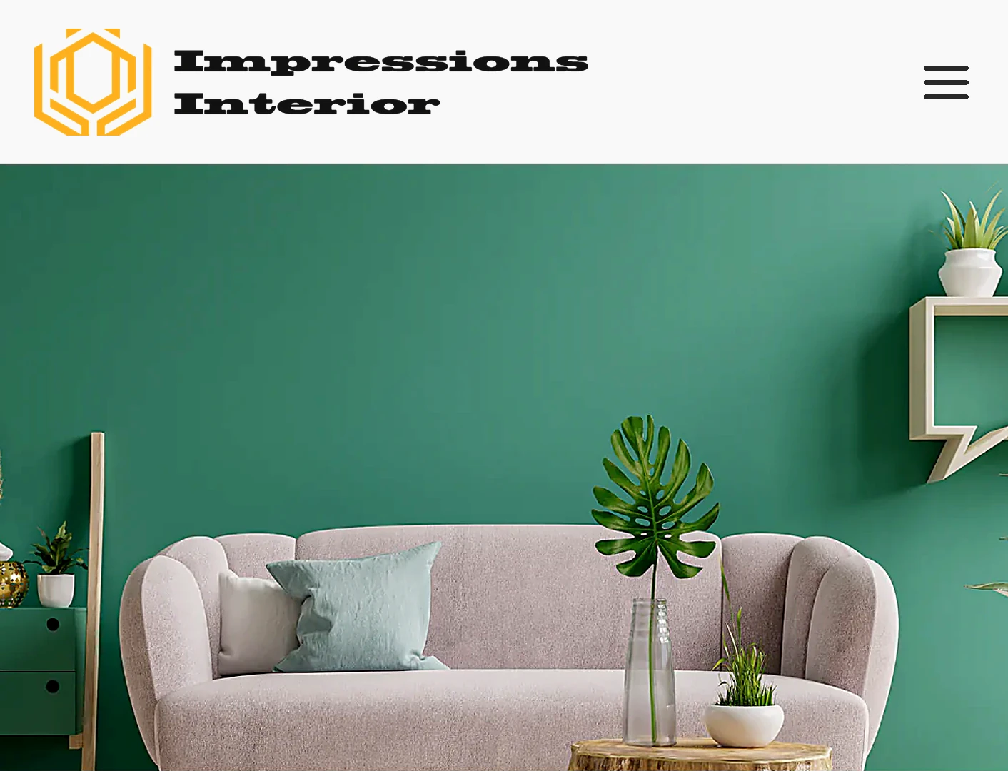 Impressions Interior website preview