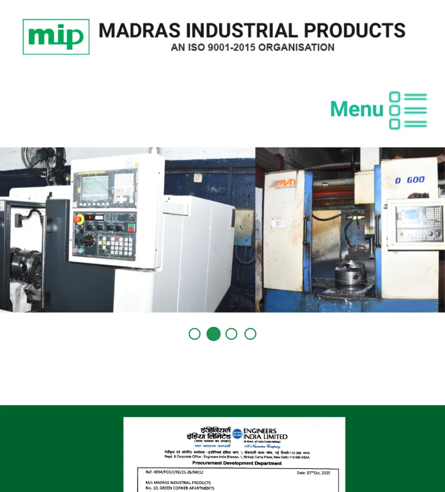 Madras Industrial Products
